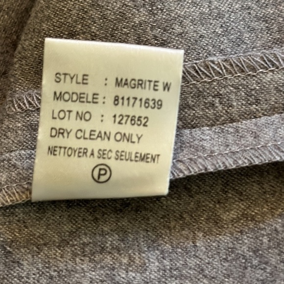 EUC Theory Magrite Gray Wool Dress with Pockets - Picture 10 of 10